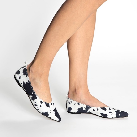 🆕NWT Anthropologie Klub Nico Naomi Scalloped Flat - Picture 15 of 16